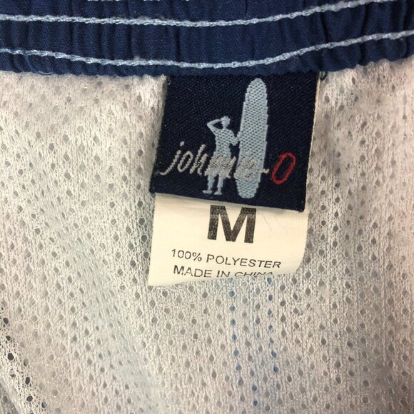 Johnnie-O Blue Swim Trunks Size Medium - Picture 7 of 7